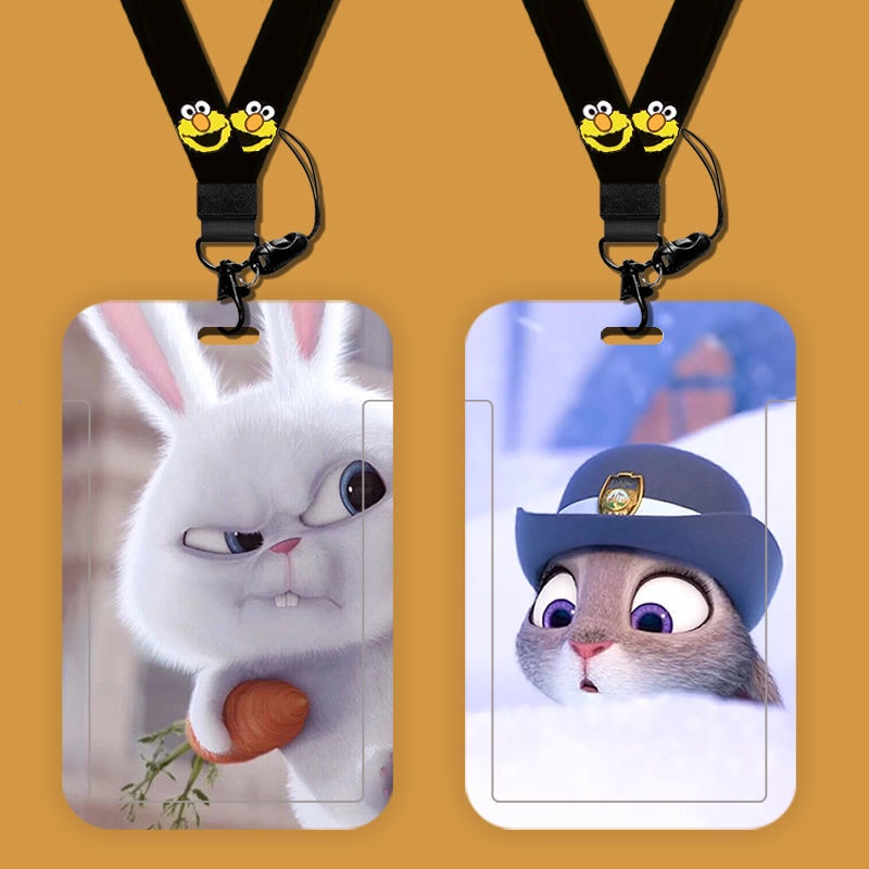 Ví Đựng Thẻ ID / Danh Thiếp Họa Tiết Hoạt Hình Zootopia Cho Nam