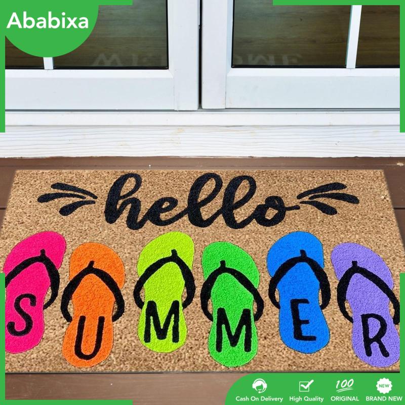 [Ababixa] Thảm Cao Su Chống Trượt Lót Sàn Nhà Tắm / Phòng Ngủ / Gara / Văn Phòng Trang Trí Dễ Lau Chùi