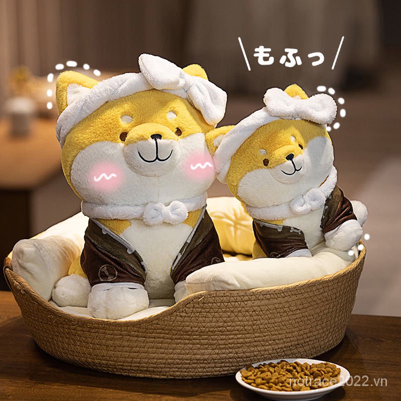 ★Genshin Imapct★Thú Nhồi Bông Hình Chú Chó Shiba Inu Dễ Thương