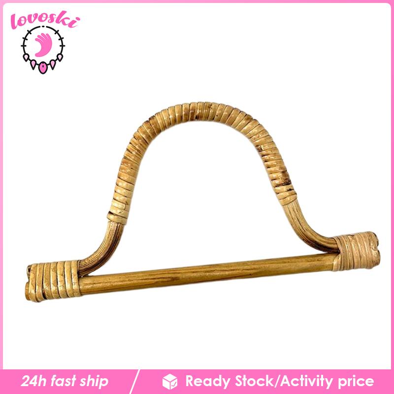 Tay Cầm Túi Xách Thay Thế DIY Bằng Tre Tiện Dụng