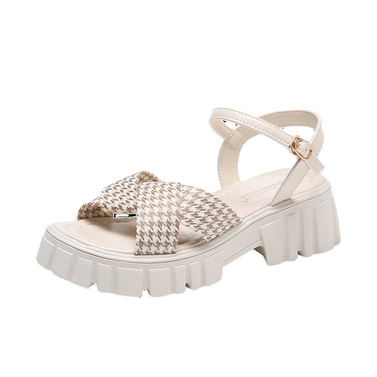 One Giày Sandal Đế Dày Thời Trang Mùa Hè 2023