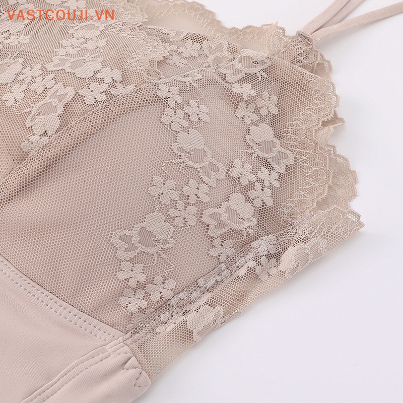 Áo Lót Ren Lưới Có Mút Nâng Ngực Quyến Rũ Cho Nữ