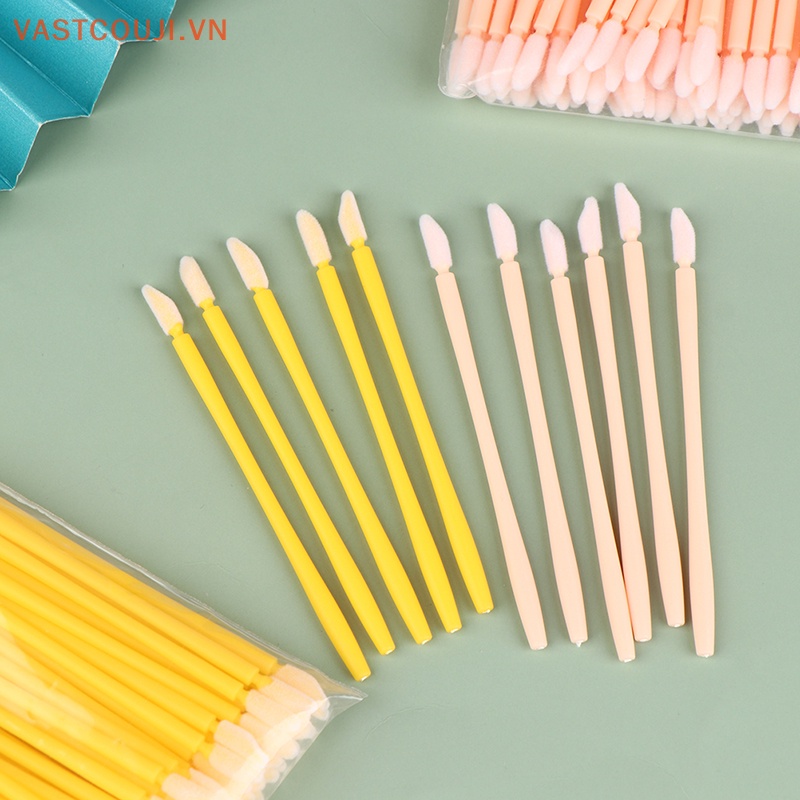Set 100 Cọ Tô Son Môi Dùng Một Lần Tiện Dụng