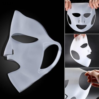LILY Tái sử dụng Silicone giữ ẩm Mặt nạ chăm sóc da mặt ngăn ngừa bay hơi chống nhăn uuu