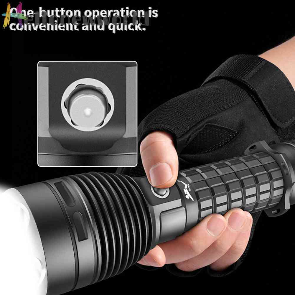 Đèn Pin XHP70 LED 3 Chế Độ Chống Trượt Tiện Dụng Khi Đi Cắm Trại Leo Núi