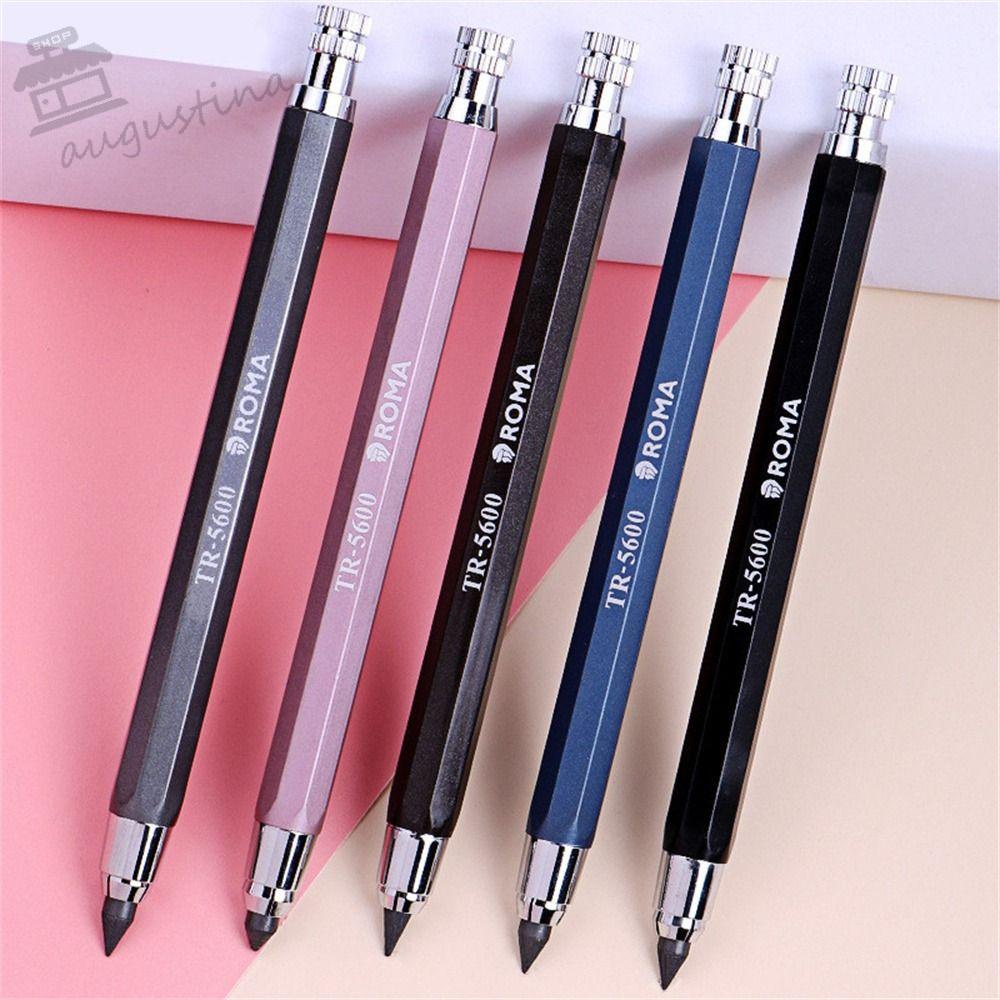 Bút Chì Cơ AUGUSTINA 4B 6B 8B Bằng Kim Loại Có Thể Tháo Rời