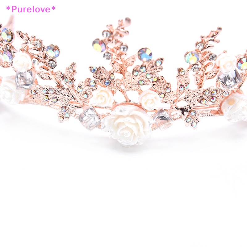 Vương Miện Cô Dâu Đính Đá Pha Lê Sang Trọng Mới