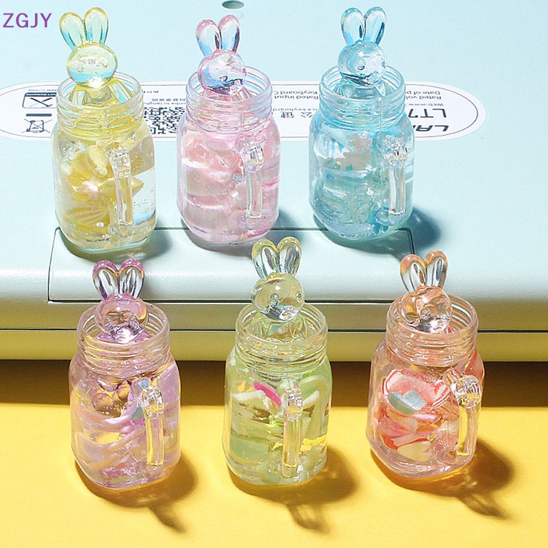 Đồ trang trí Thỏ Phát Sáng Bằng Nhựa Resin Trang Trí DIY Mới