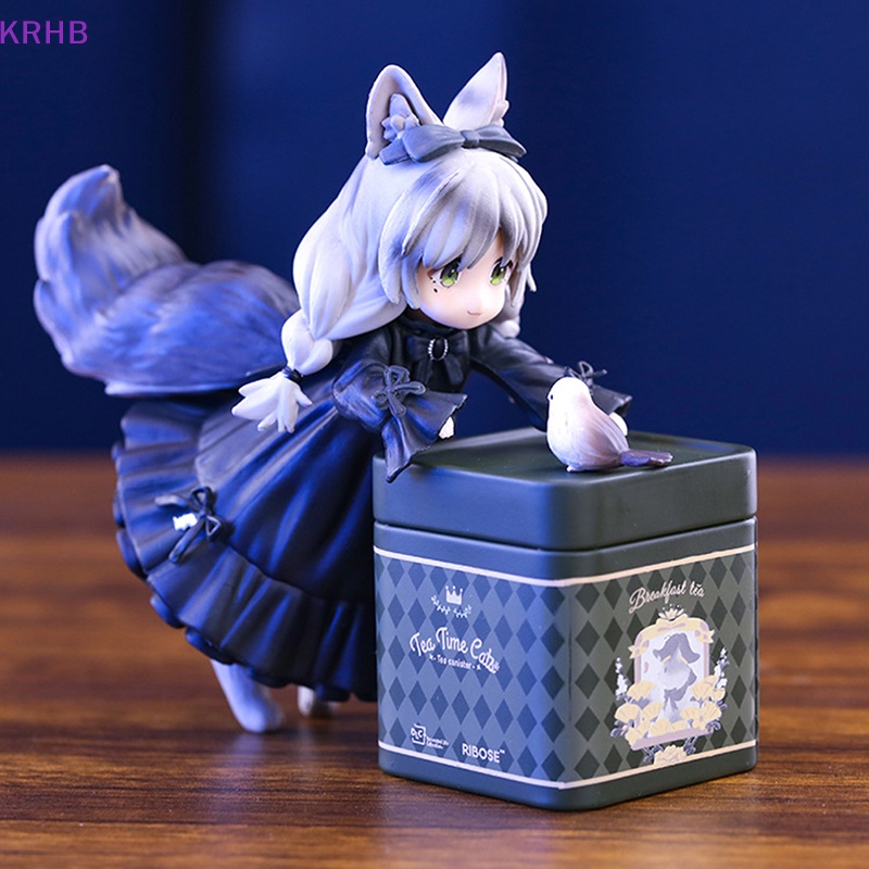 Mô Hình Mèo KRHB 11CM Bằng PVC Dễ Thương Mới