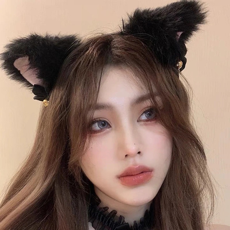 Kẹp Tóc Hình Tai Mèo Dễ Thương Cho Bé Gái