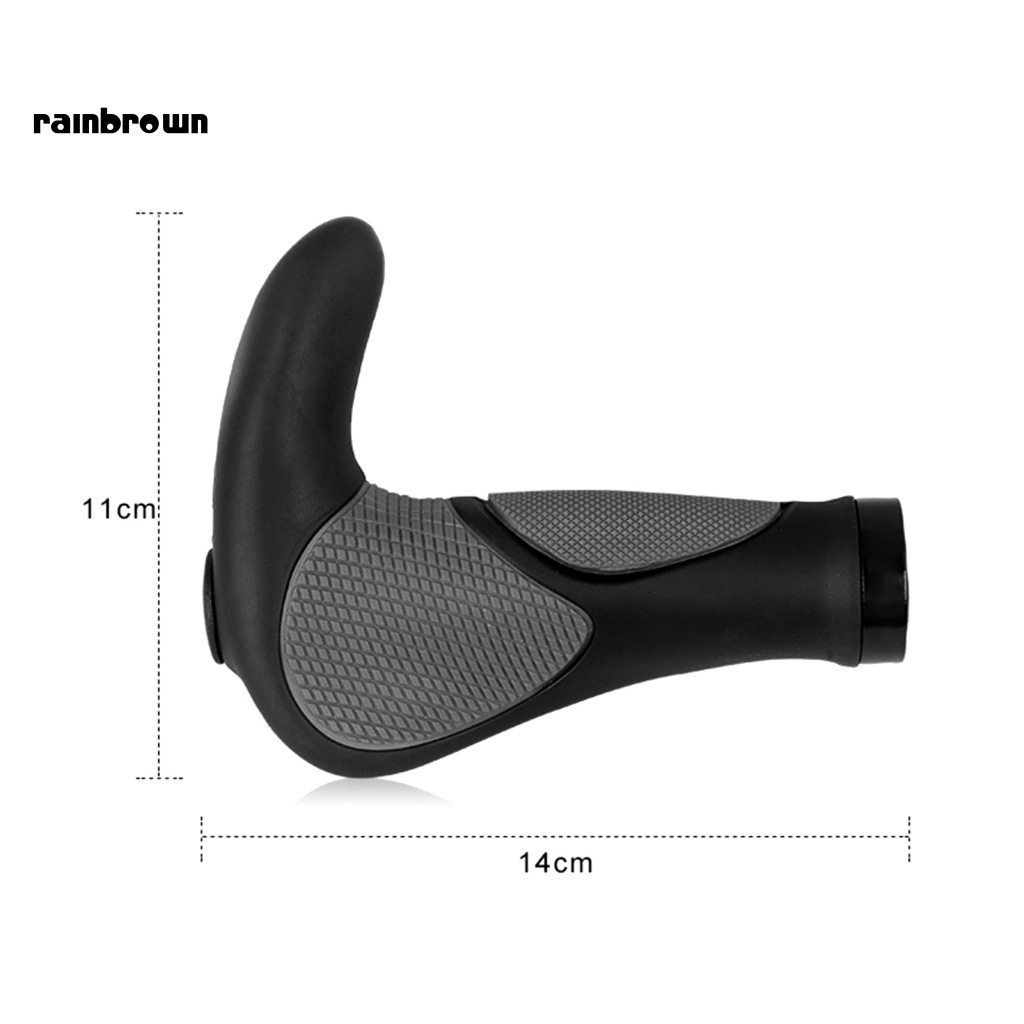 Bộ 2 Bọc Tay Lái Xe Đạp Leo Núi Bằng Cao Su Mềm Chống Trượt