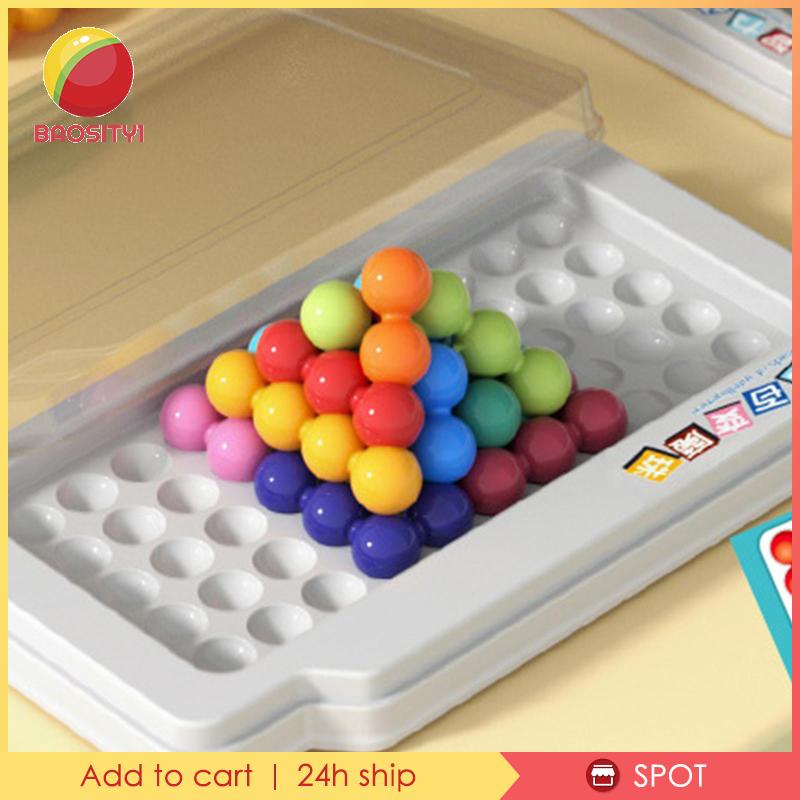 Bộ Đồ Chơi Xếp Hình Động Cơ Hạt 3D Giáo Dục Logic Cho Bé Trai Gái [Baosity1]