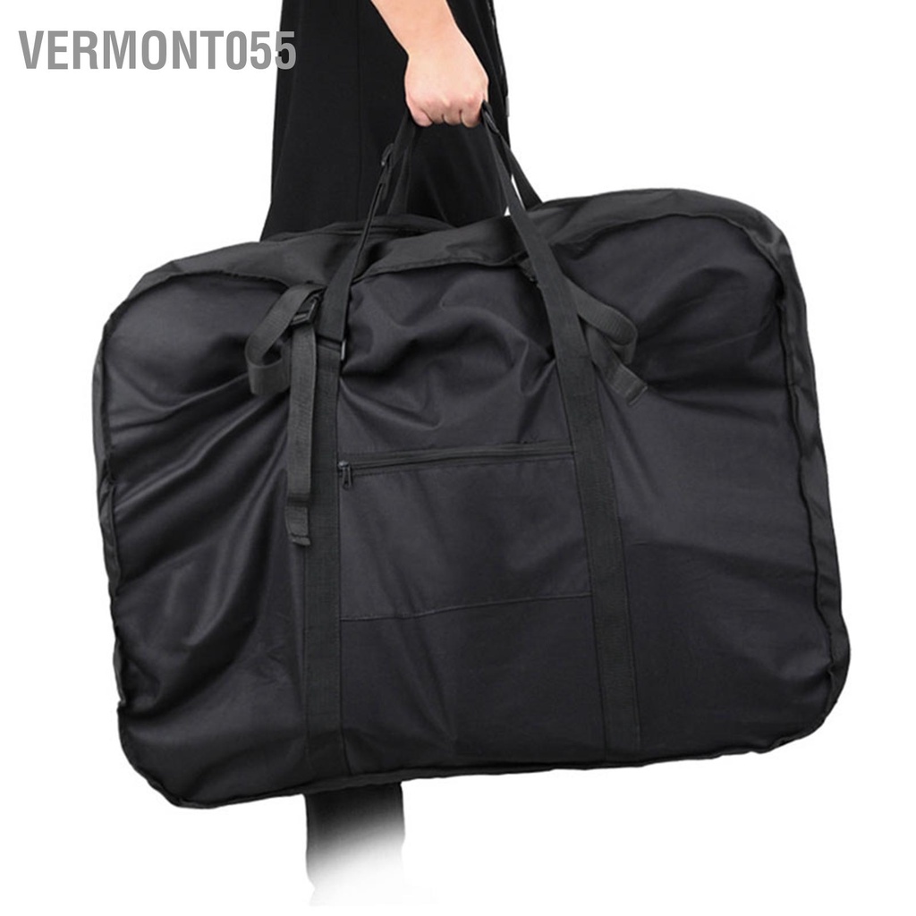 Vermont055 Túi Xe Đạp Gấp Tay Ga Hộp Đựng Du Lịch Dây Đeo Vai Có Thể Điều Chỉnh Cho Hoạt Động Ngoài Trời