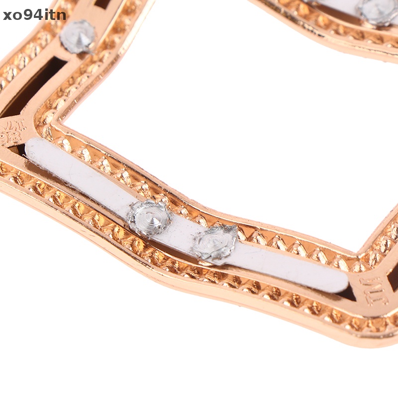 1 Cặp Phụ Kiện Kẹp Giày Cao Gót Đính Đá Cho Cô Dâu