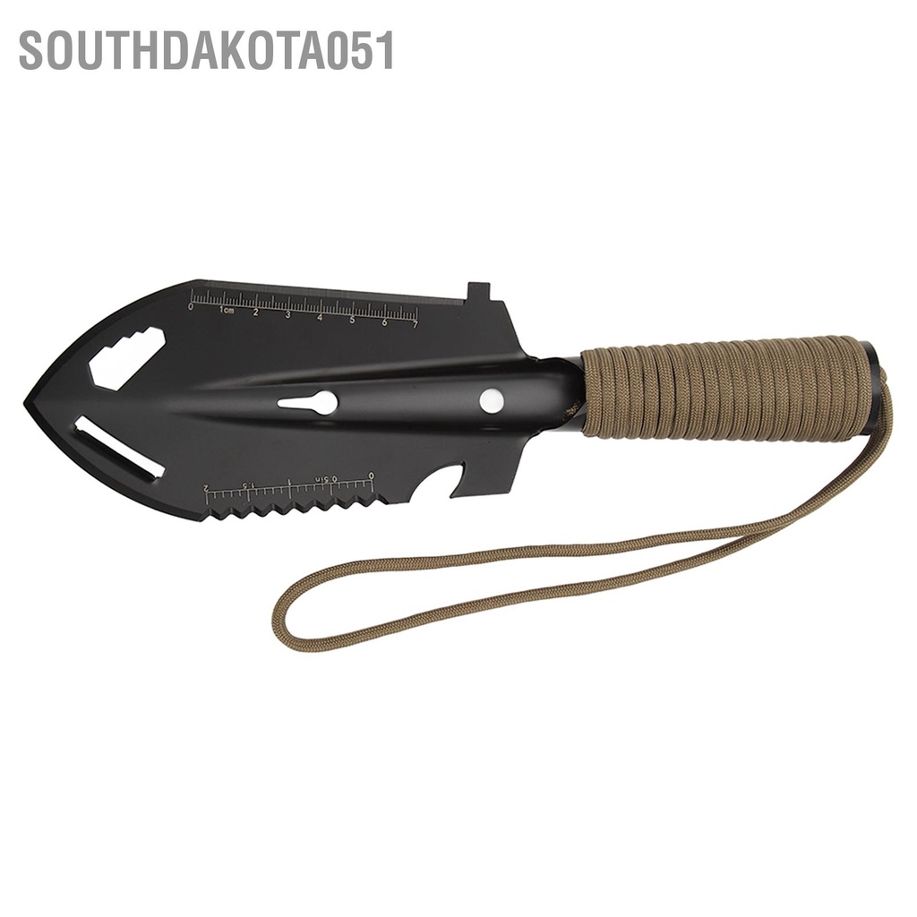 Southdakota051 Đa Năng Nhỏ Tay Xẻng Thép Không Gỉ Cắm Trại Ngoài Trời Sinh Tồn Thiết Bị Làm Vườn Dụng Cụ Kaki
