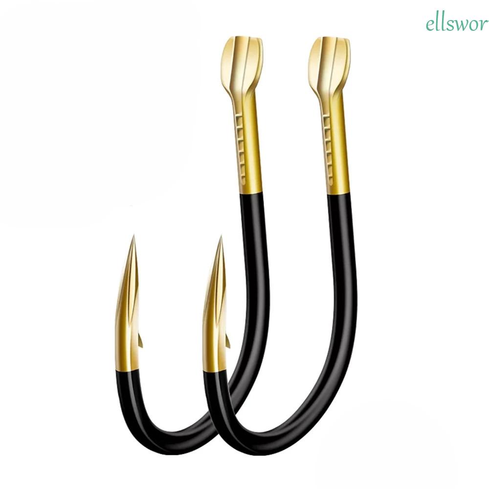 Móc Câu Cá Chuyên Dụng Chất Lượng Cao # 1-15# Giá Đỡ Mồi Câu Cá Hình Tròn Bằng Thép Vonfram Tiện Dụng