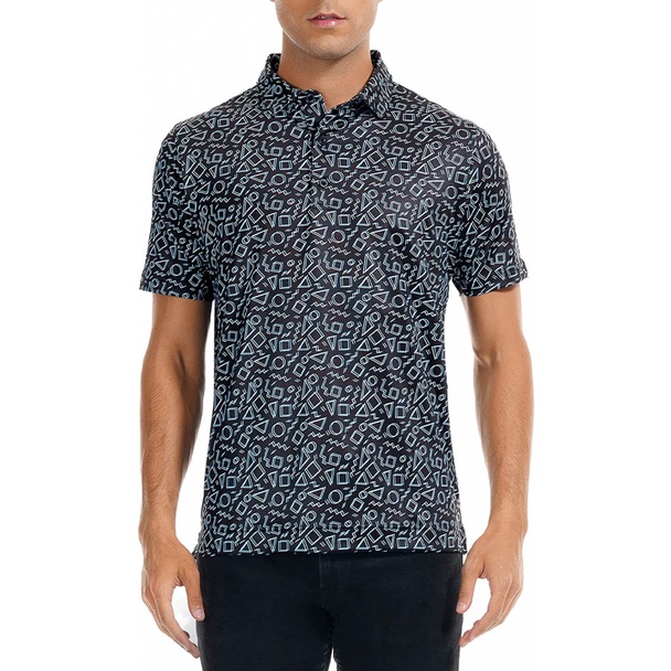 Áo polo Tay Ngắn Có Cổ Thoáng Khí Phong Cách Thể Thao Thời Trang Cho Nam