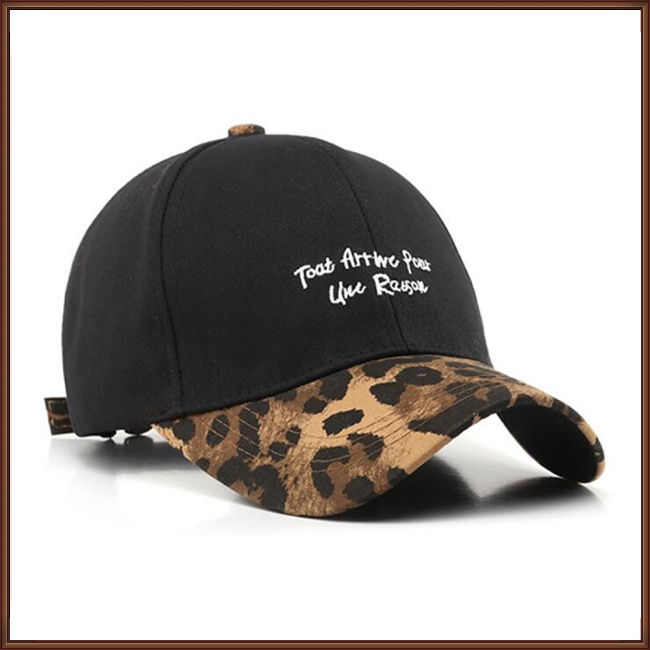 Mũ Lưỡi Trai Họa Tiết Da Báo Thời Trang Cho Nam Và Nữ