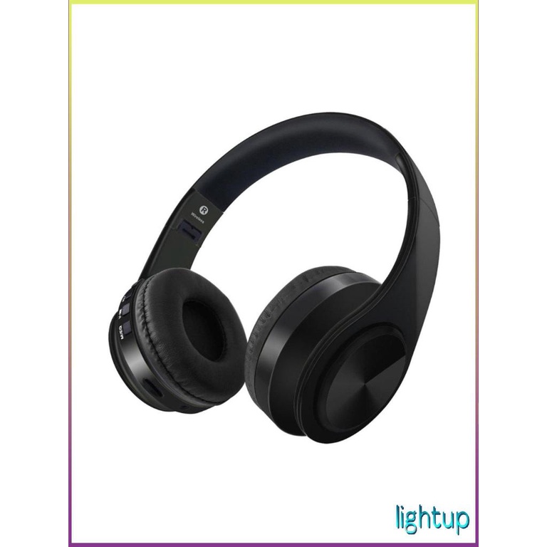 Tai nghe không dây Over Ear stereo có thể gập lại gắn trên đầu Super Bass