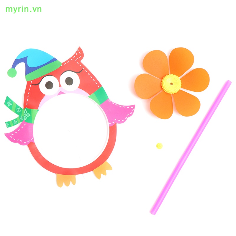 Chong Chóng Gió Hình Hoạt Hình Xinh Xắn Trang Trí Sân Vườn