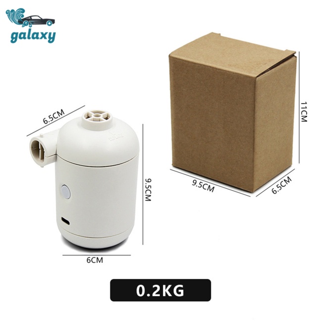 Galaxy Máy Bơm Hơi Điện Tử Cổng Usb Gọn Nhẹ Cho Phao Bơi