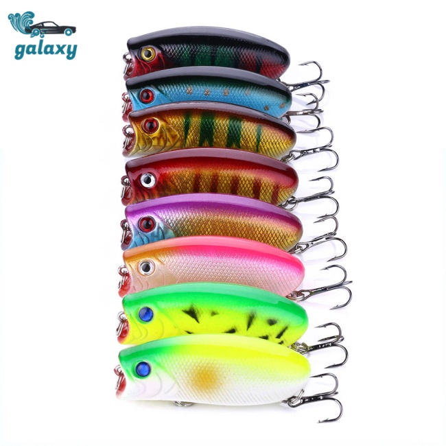 Galaxy Mồi Giả Nhử Cá 8 Màu 6cm / 10.4g Bằng Nhựa Cứng