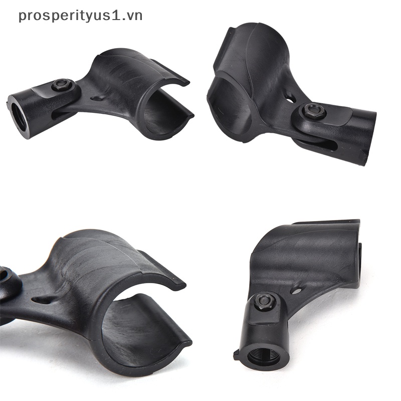 Giá Đỡ Micro Bằng Nhựa Màu Đen Linh Hoạt 02 [prosperityus1]
