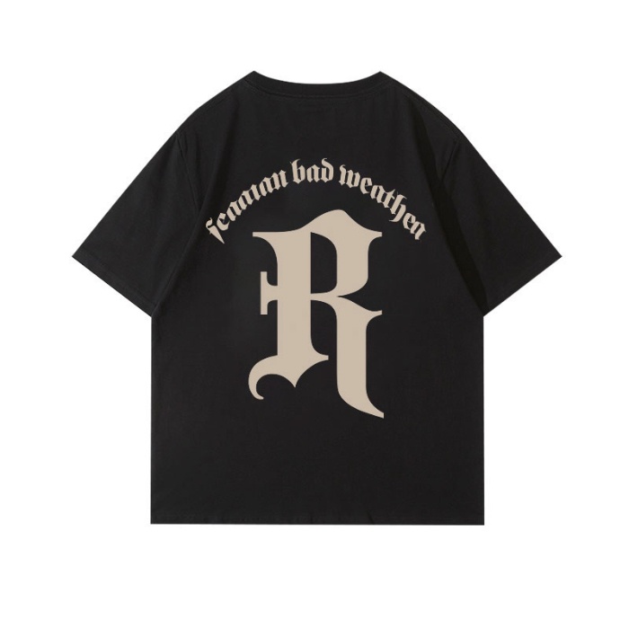 Áo Thun 100% Cotton Tay Ngắn Cổ Tròn In Họa Tiết Phong Cách Hàn Quốc Cho Nữ