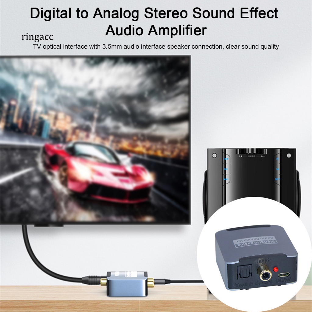 Bộ Chuyển Đổi Kỹ Thuật Số RGA Digital TV / for PS4 HD-compatible Player Sang Analog Và Phụ Kiện