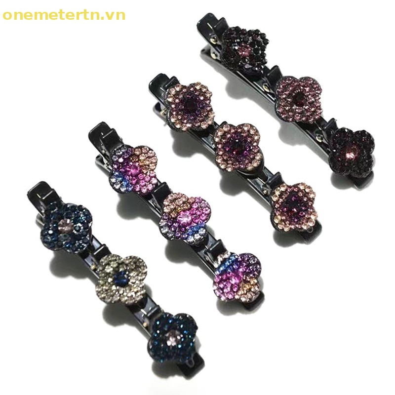 1 Kẹp Tóc Đính Đá Lấp Lánh Thời Trang