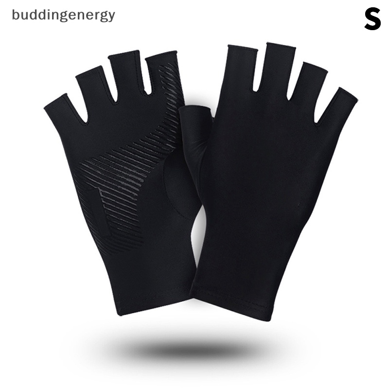 {BUDDI} Mới Găng Tay Đua Xe Máy Lụa Lạnh Mỏng Thoáng Khí Chống Trượt Có Thể Chạm Màn Hình Cảm Ứng Bảo Vệ Tia Uv {BUDDI}