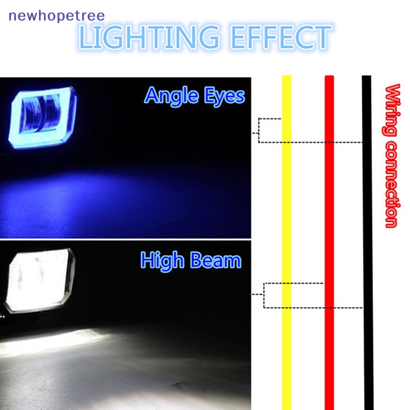 Đèn Pha Led 20W Chuyên Dụng Cho Jeep ATV 12V 24V SUV