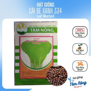 100g hạt giống cải bẹ xanh tn 334 tâm nông