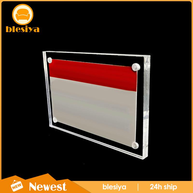 Giá Đỡ Bảng Tên Bằng Acrylic Kích Thước 5.5cmx8.2cm Tiện Dụng Cho Văn Phòng