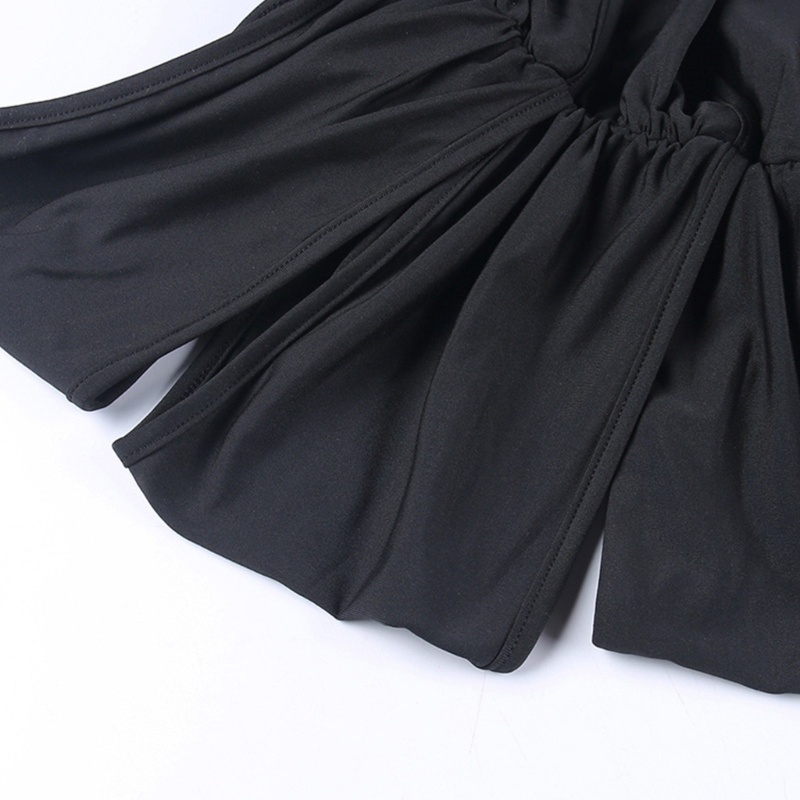 Áo Lửng Hai Dây Thêu Hoa Hồng Gợi Cảm Cho Nữ