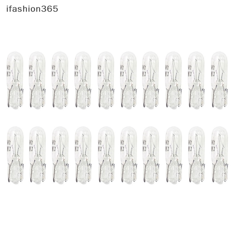 Set 20 Bóng Đèn T5 W2W 12V ifashion365 Cho Bảng Điều Khiển Xe Hơi