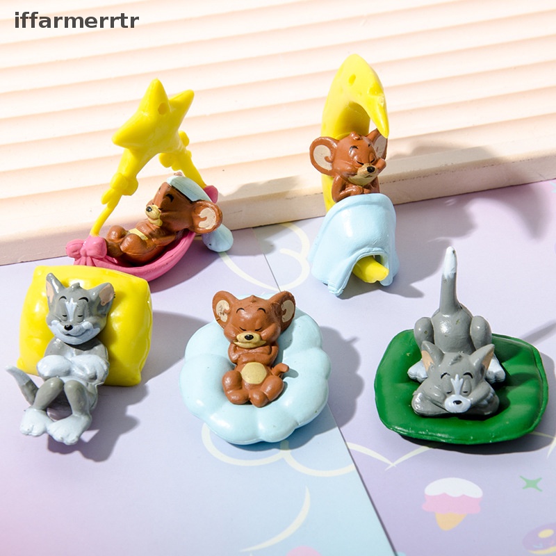 Mô Hình Mèo Và Chuột Trang Trí Nội Thất Xe Hơi