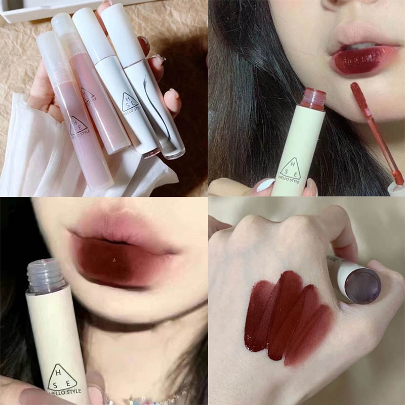 Son Kem Lì Hiệu Ứng Gương Dưỡng Ẩm Lâu Trôi Kháng Nước Màu Sắc Thời Trang