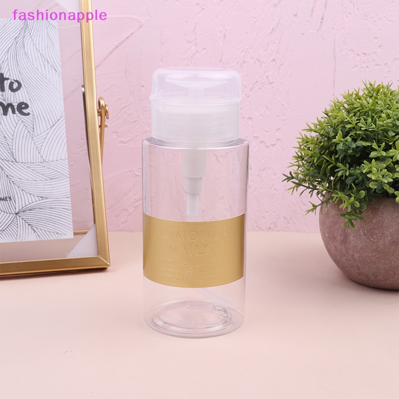 Chai Rỗng Dạng Nhấn Đựng Dung Dịch Rửa Móng Tay 150 / 200 / 300ml