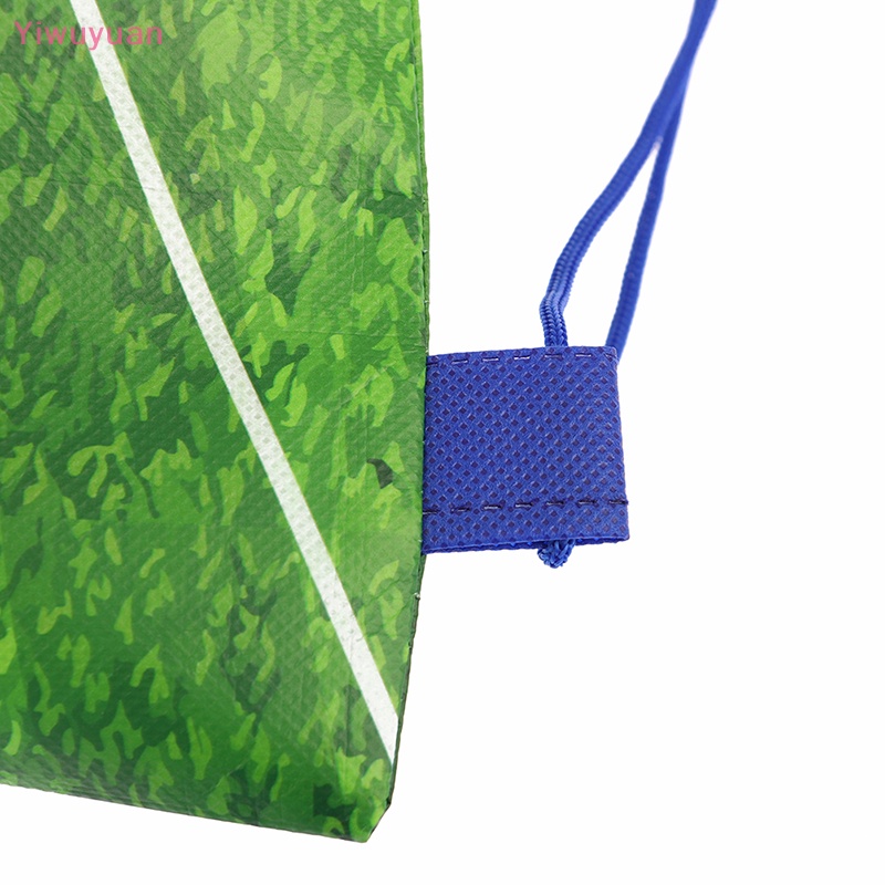 1 Ba Lô Rút Dây Hình Quả Bóng Đá Cho Bé Trai Mới