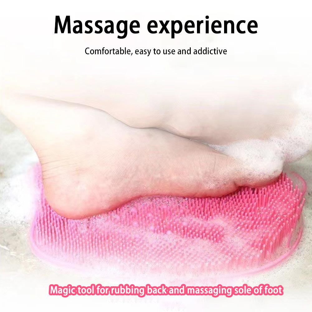 Bàn Chải Chà Lưng Tẩy Tế Bào Chết Bằng Silicone Tiện Dụng C5Z5