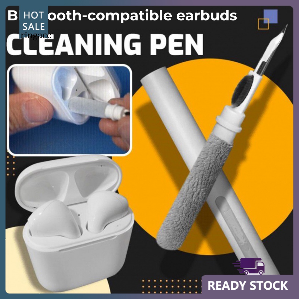 Bút Làm Sạch Tai Nghe Bluetooth ABS Tiết Kiệm Sức Lao Động Cho Điện Thoại