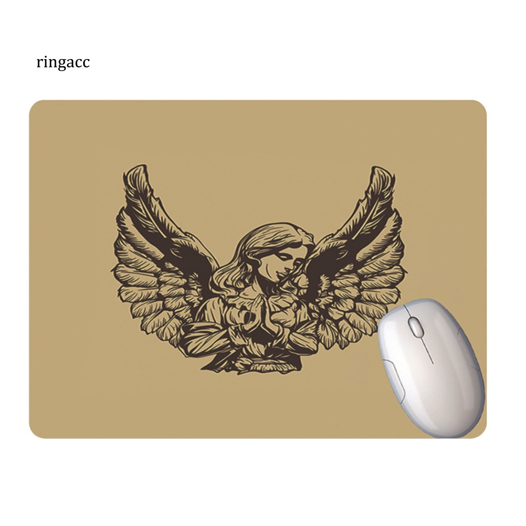 Tấm Lót Chuột RGA Mềm Mại Chống Trượt Họa Tiết Sáng Tạo Có Đệm Lót Cổ Tay