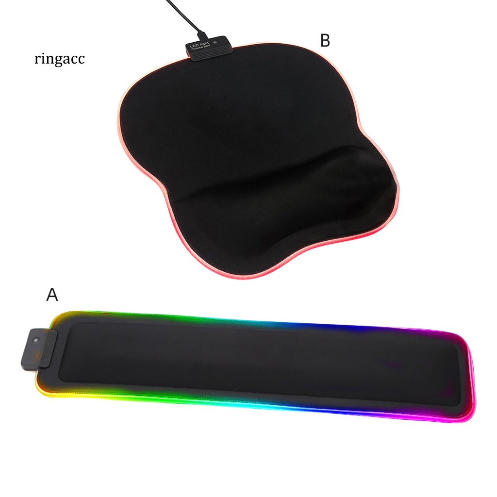 Vỏ Bọc Bàn Phím + Chuột RGA Đèn LED RGB Cảm Ứng Chậm Thoải Mái Chống Mòn Chống Trượt