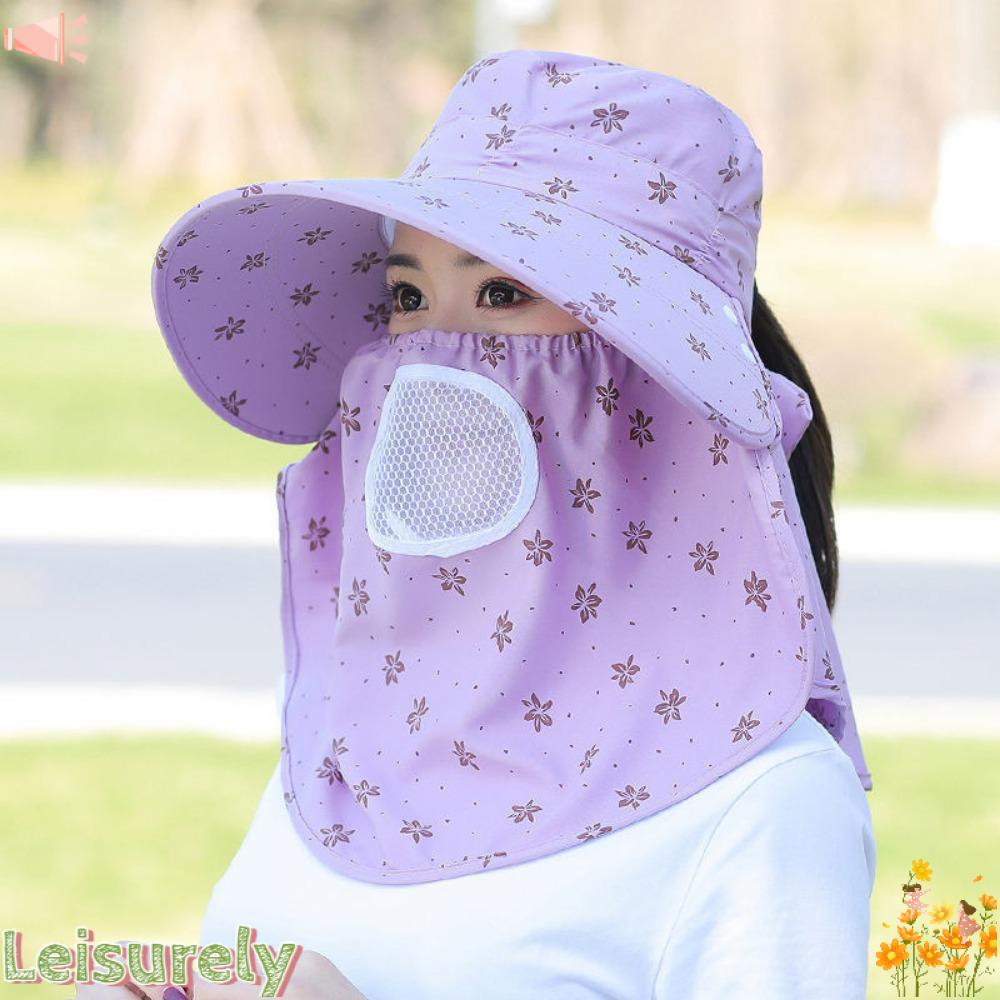 Mũ Chống Nắng Kèm Tấm Che Mặt Và Cổ Bảo Vệ Chống Tia UV