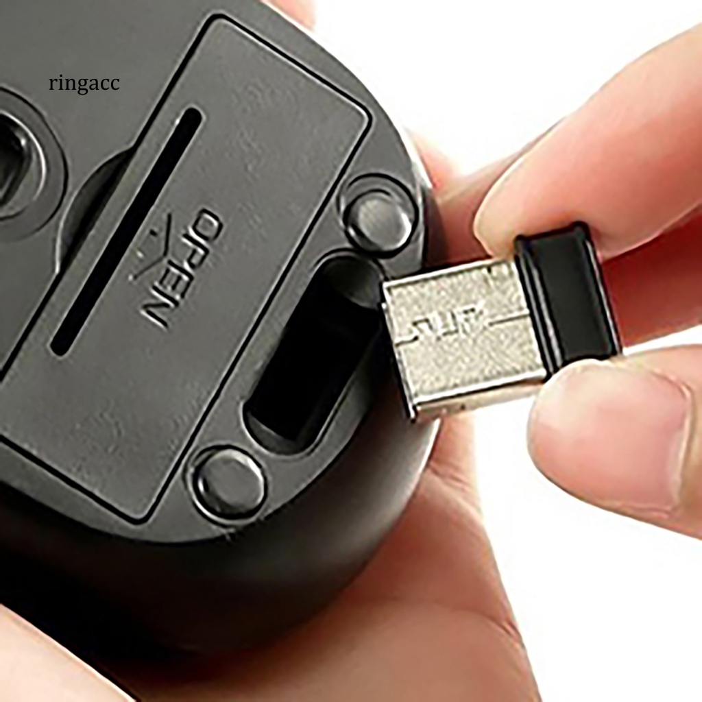 Chuột Quang Không Dây 2.4GHz ĐầU NhậN USB 2.0 Cho Laptop / PC