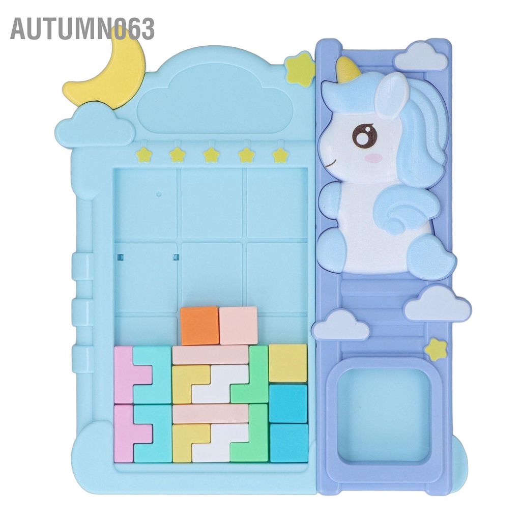 Autumn063 Nga Khối Não Teaser Đồ Chơi Giáo Dục Giảm Stress Tangram Ghép Hình Cho Bé Trai Gái