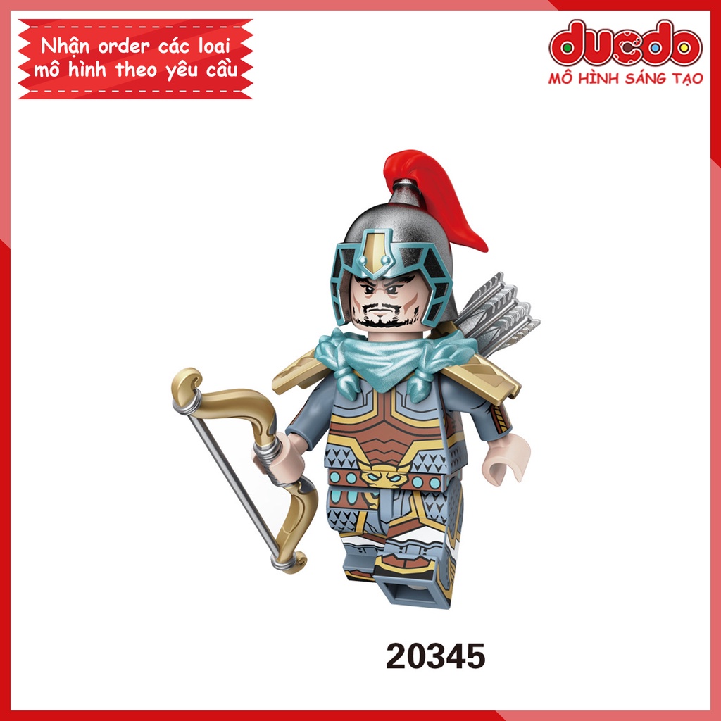 DCOOL 2030H Minifigures các nhân vật tướng TAM QUỐC nhà Hán - Đồ chơi Lắp ghép Xếp hình Mô hình Mini 20343 - 20348
