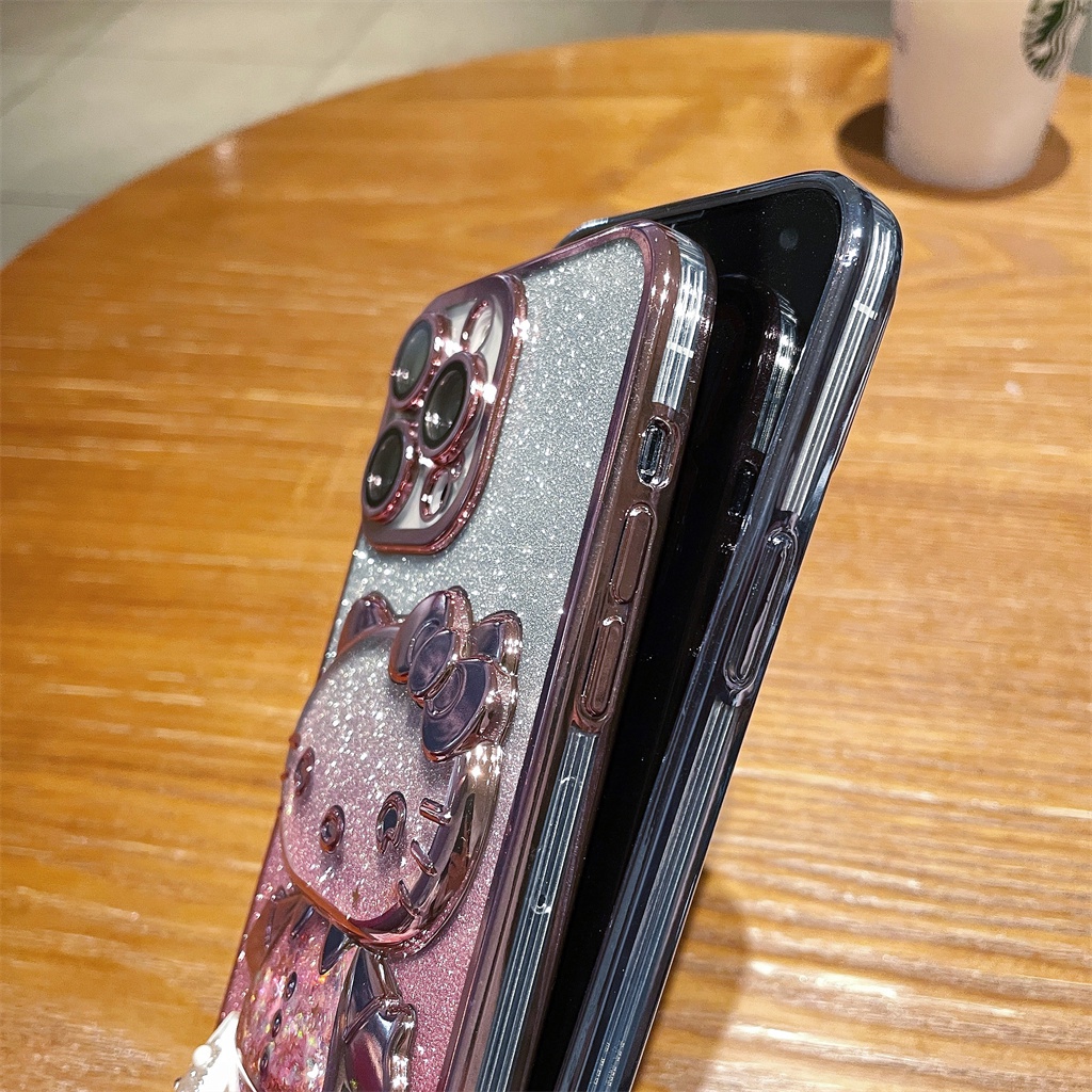 Ốp Điện Thoại iPhone 14 Pro Max 12 13 Pro Max 14 plus 11case TPU Trong Suốt Chống Sốc In Hình Hello Kitty Dễ Thương Cho ốp iphone 14 pro max bảo vệ camera