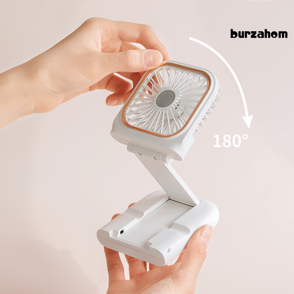 Quạt mini sạc usb Cầm Tay Chống Ồn Gấp Gọn Tùy Ý Thời Trang Tiện Dụng